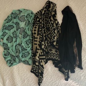 Bundle of 3 cardigans